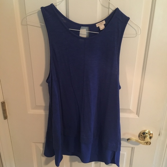 J. Crew Tops - J. Crew Drapey Tank Top with Silky Hem L